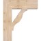 Ekena Millwork Funston Block Smooth Bracket, Douglas Fir, 5 1/2"W x 22"D x 26"H BKT06X22X26FST05SDF - alternate 3